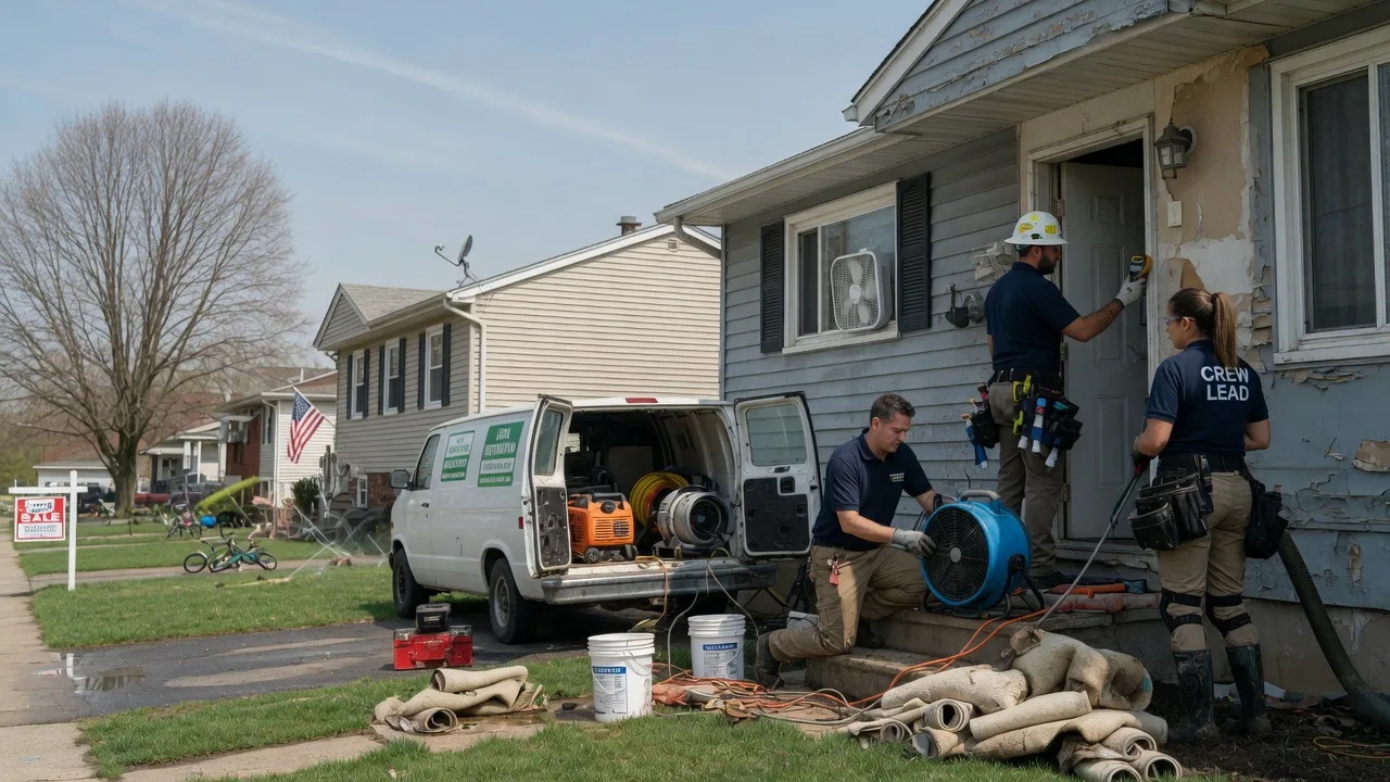 Flood Cleanup in Wilmington, OH near me